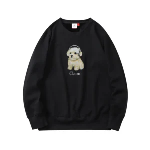 Clairo Dog Sweatshirt - Black